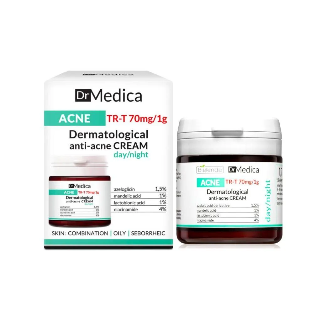 Kem dưỡng Niacinamide Bielenda Dr. Medica Antiacne Dermatological (ảnh: internet)