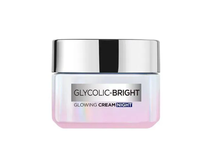 Kem dưỡng L’Oreal Paris Glycolic Bright Glowing Night Cream (Ảnh: Internet).