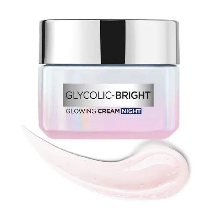 Kem dưỡng trắng sáng da L’Oreal Paris Glycolic - Bright Glowing Cream Night (nguồn: internet)