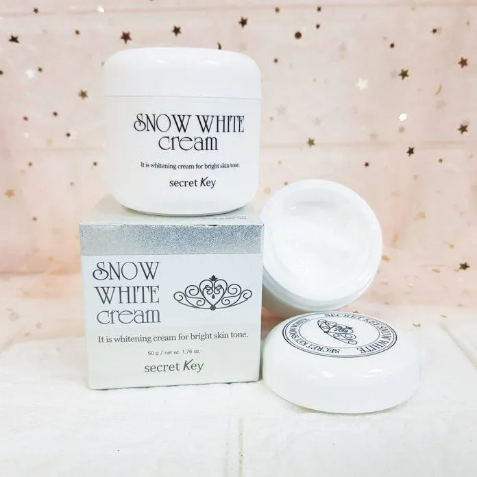 Kem Dưỡng Trắng Da Snow White Cream Secret Key (Nguồn: Internet).