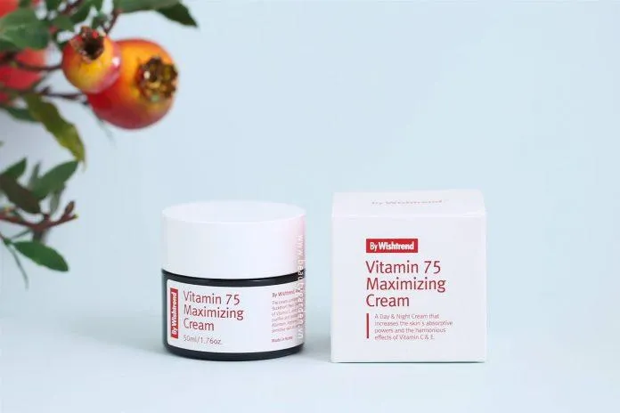 Kem Dưỡng Sáng Da, Chống Lão Hoá Giàu Vitamin By Wishtrend Vitamin 75 Maximizing Cream (Nguồn: Internet).