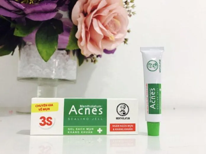 Acnes Sealing Gel là kem trị mụn có mức giá thấp nhưng mang lại hiệu quả bất ngờ (Nguồn: Internet)