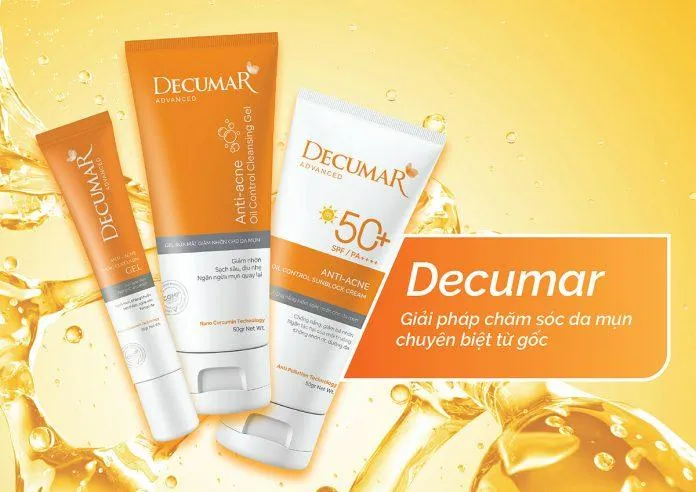 Decumar Advanced với hạt nano nghệ giúp tăng khả năng thẩm thấu vượt trội (Nguồn: Internet)