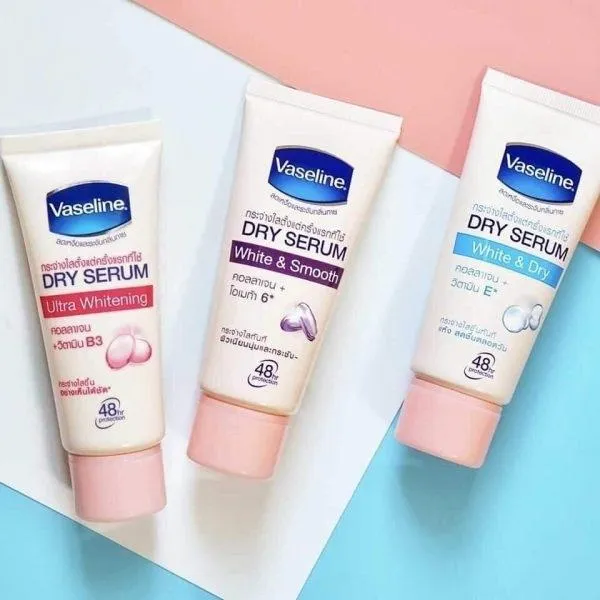 Kem trị thâm nách Vaseline Dry Serum Ultra Bright (Nguồn: Internet).