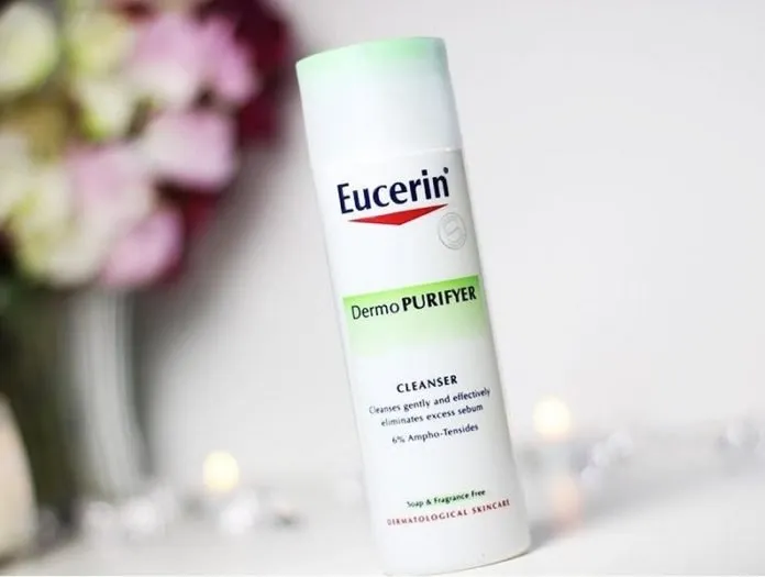 sữa rửa mặt eucerin