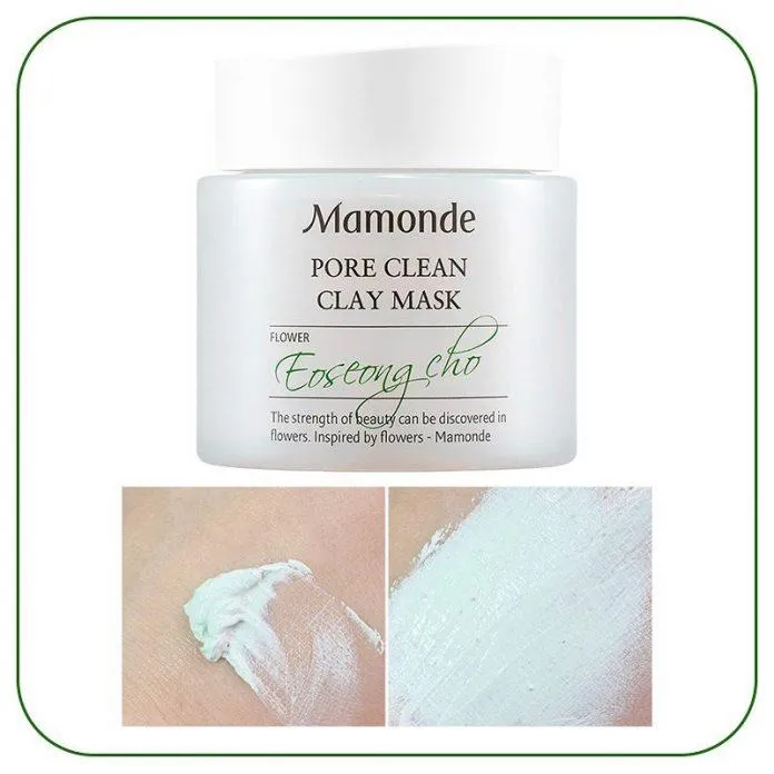 Mặt nạ đất sét làm sạch sâu Mamonde Pore Clean Clay Mask. (ảnh: internet)