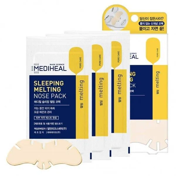 Mặt nạ trị mụn đầu đen cho mũi Mediheal Sleeping Melting Nose