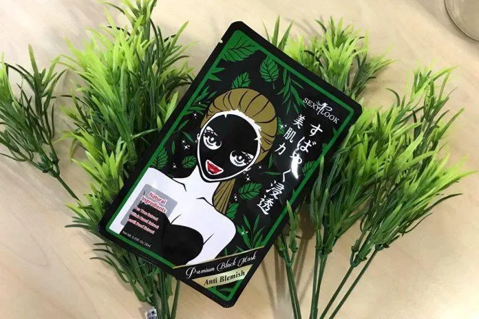 Mặt nạ trị mụn Sexy Look Tea Tree Anti Blemish Black Facial Mask có tác dụng trong việc trị mụn, làm dịu da hiệu quả ( Nguồn: internet)