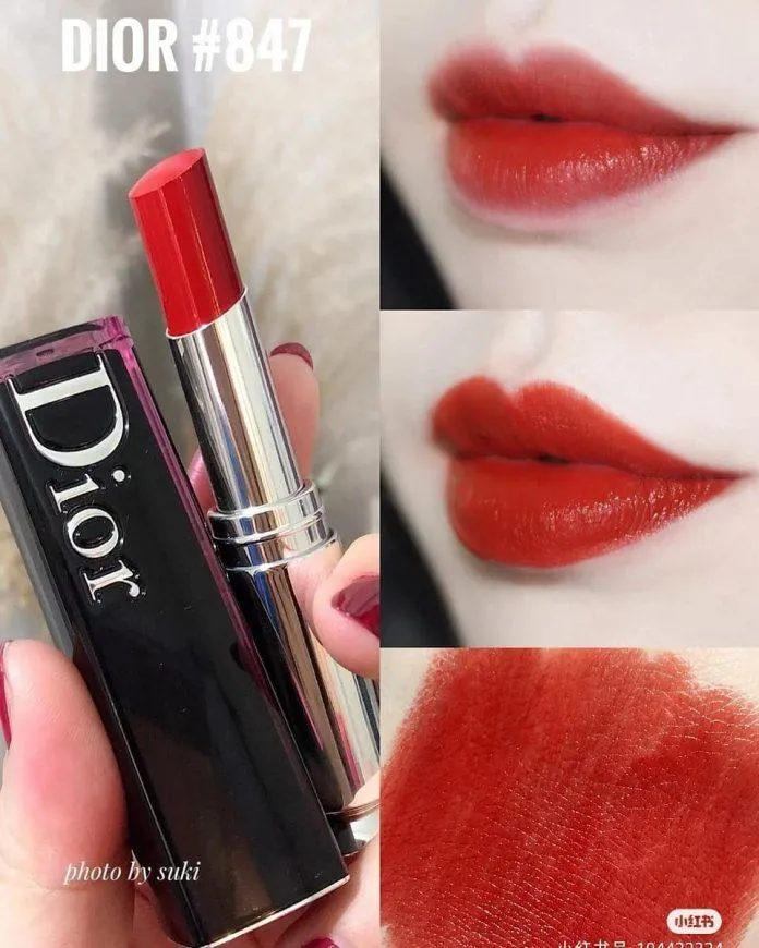 Dior Addict Lacquer Stick - 847 - Westwood - Đỏ gạch