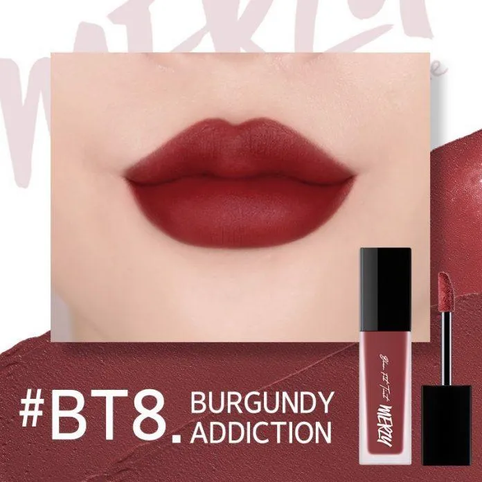 BT8 Burgundy Addiction không quá rực rỡ mà có độ trầm vừa phải tạo nên nét quyến rũ, rất phù hợp với những với những bạn có làn da ngăm. (Nguồn ảnh: Internet)