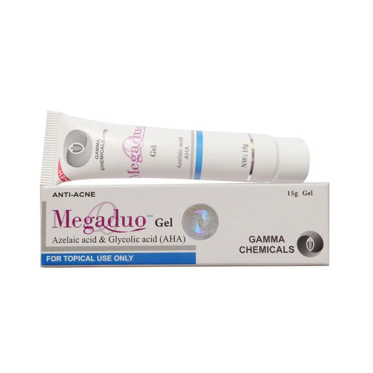 Gel trị mụn Megaduo với Azelaic Acid và AHA (Ảnh: Internet)