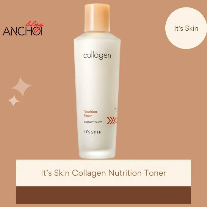 It’s Skin Collagen Nutrition Toner là bước đệm hoàn hảo sau khi rửa mặt ( Nguồn: Blogphunu.edu.vn)