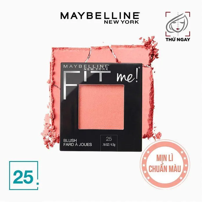 Phấn má hồng Maybelline Fit Me Blush. (ảnh; internet)