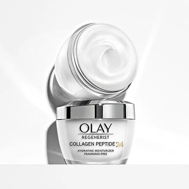 Kem dưỡng bổ sung collagen Olay Collagen Peptide 24 Face Moisturizer