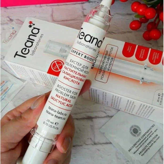 Teana Booster For Problem Skin Natural Salicylic Acid (Nguồn: Internet).