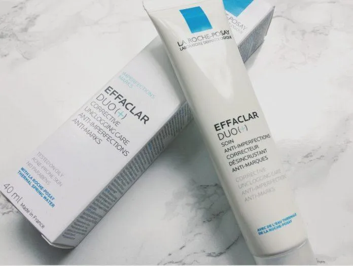 Kem trị mụn La Roche Posay Effaclar DUO+ có khả năng trị mụn và mờ thâm rất tốt. (nguồn: Internet)