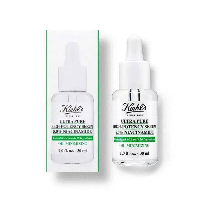 Dưỡng chất dưỡng da Kiehl’s Ultra Pure Serum 5% Niacinamide