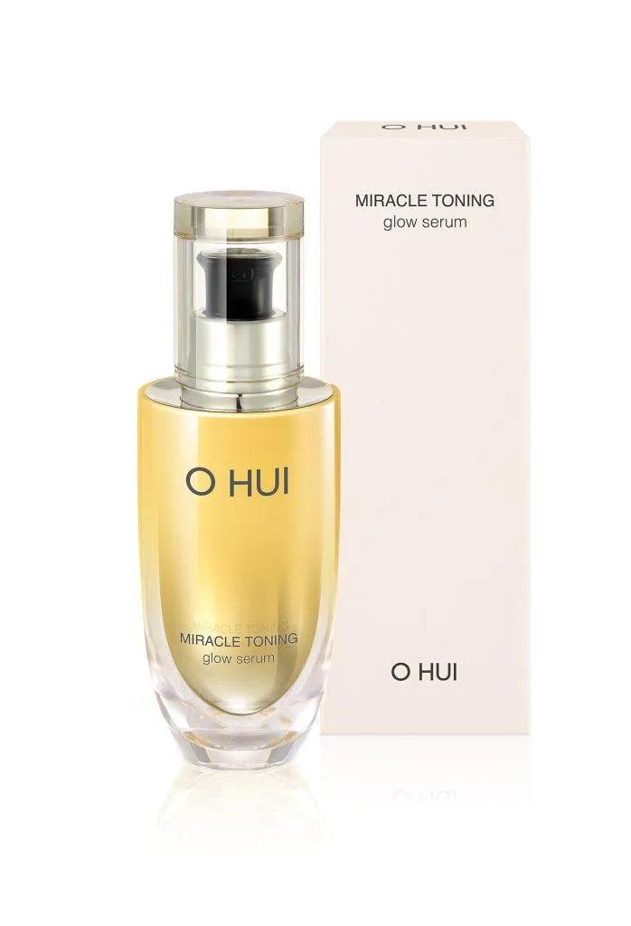 Tinh chất dưỡng sáng căng mướt Ohui Miracle Toning Glow Serum