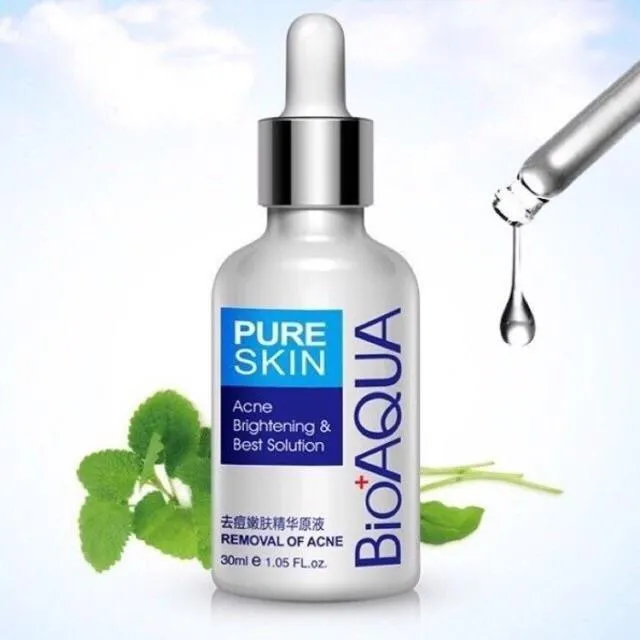 Serum hỗ trợ điều trị mụn Bioaqua Pure Skin Essence (Ảnh: Internet)