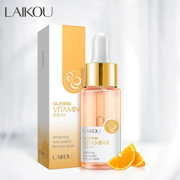 Serum mờ thâm mụn Laikou Vitamin C Whitening Essence (Ảnh: Internet)