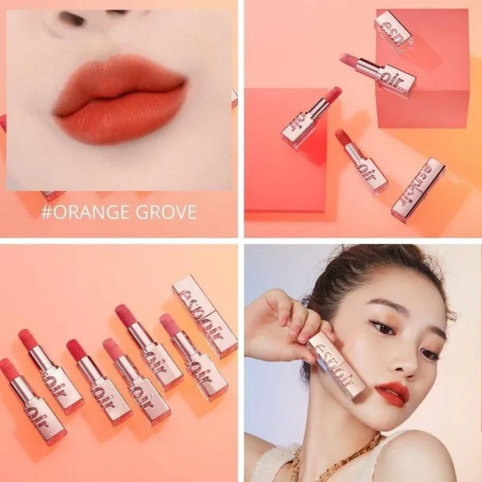 Son thỏi Espoir Lipstick Nowear Velvet - OR408 Orange Grove