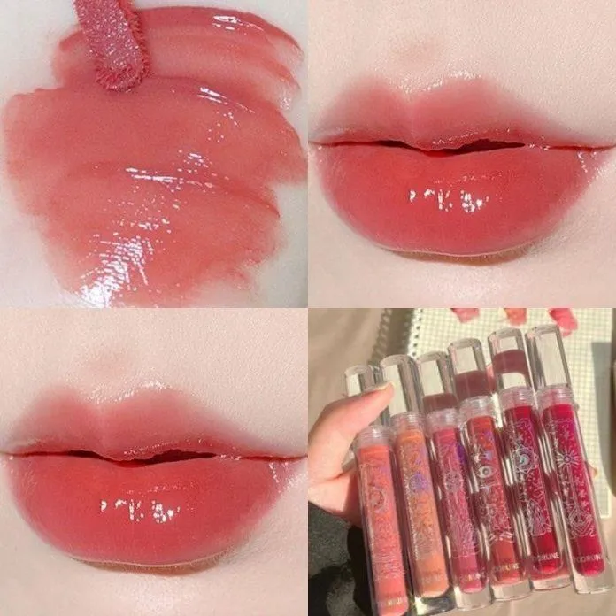 Son bóng Toorune Water Mist Matte Lip Glaze - 712 Peach and Lychee