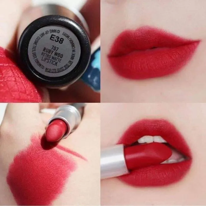 Son thỏi lì MAC Retro Matte Lipstick - 707 Ruby Woo