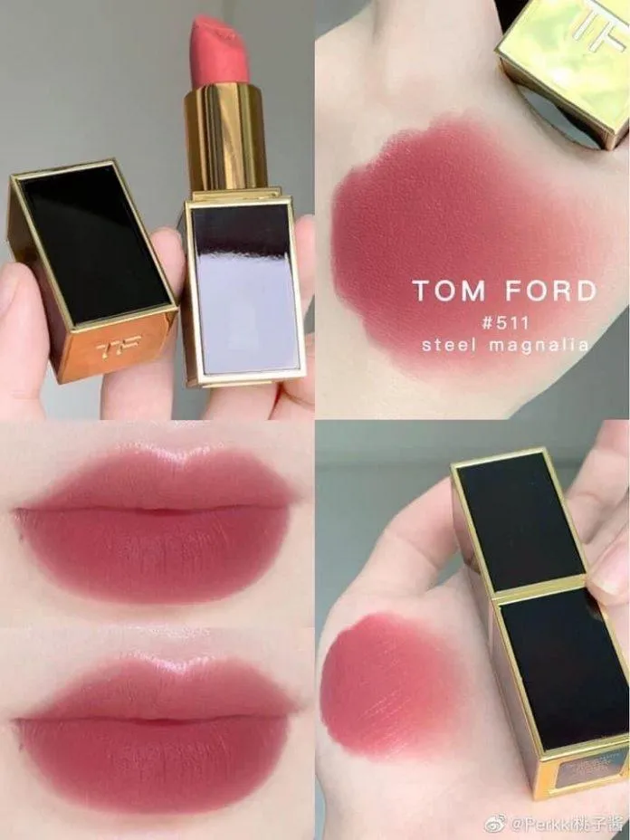 Son Tom Ford màu 511 Steel Magnalia (hồng đất). (ảnh: internet)