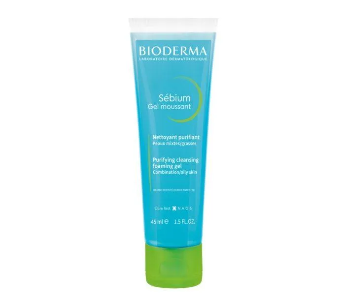 Sữa rửa mặt cho da hỗn hợp, làm sạch sâu Bioderma Sebium Gel Moussant Công dụng chính