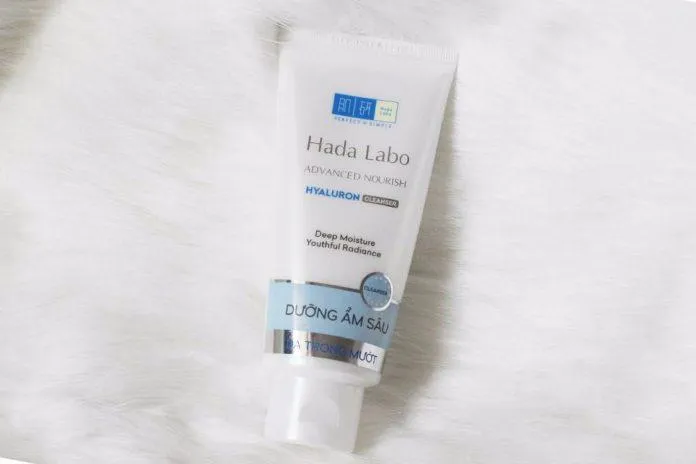 Sữa rửa mặt dành cho da khô Hada Labo Advanced Nourish Hyaluron Cleanser (Ảnh: Internet).