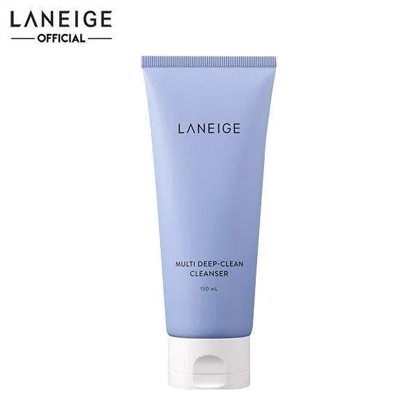 Sữa rửa mặt Laneige Multi Deep Cleanser sạch sâu giúp da căng bóng