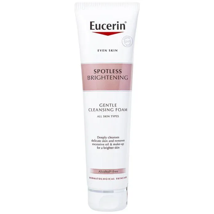 Sữa rửa mặt trắng da Eucerin Spotless Brightening Cleansing Foam (Nguồn: Internet)