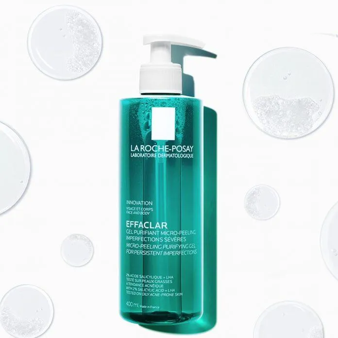 Gel rửa mặt trị mụn La Roche Posay Effaclar Micro -Peeling Purifying Gel. (ảnh: internet)