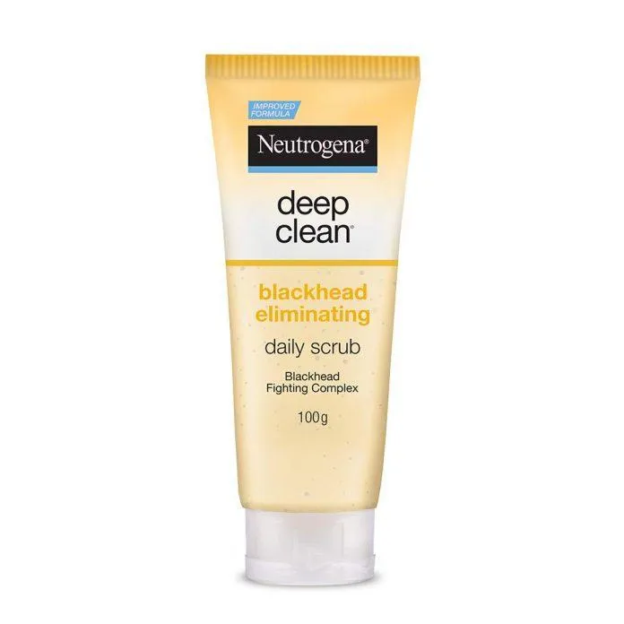 Sữa rửa mặt trị mụn đầu đen Neutrogena Blackhead Eliminating Daily Scrub. (ảnh: internet)