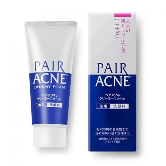 Sữa rửa mặt trị mụn, ngừa mụn nội địa Nhật Pair Acne Creamy Foam. (ảnh: intermet)