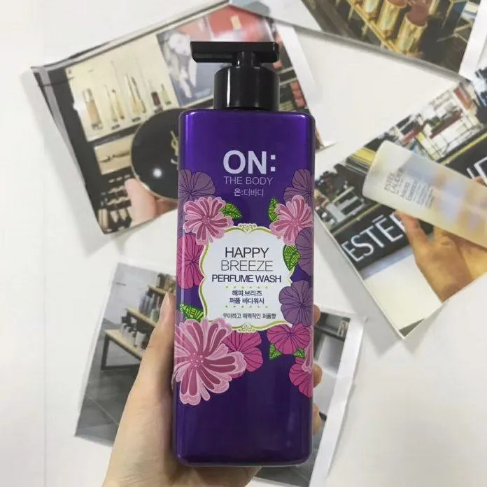 Sữa tắm On The Body Happy Breeze Perfume Wash (ảnh: internet)