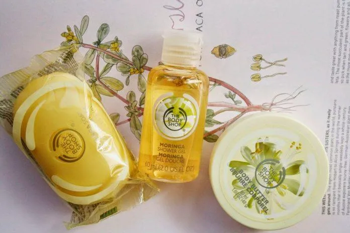 The Body Shop Moringa Shower Gel (ảnh: internet)