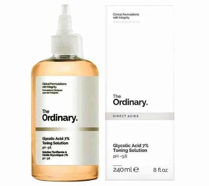 Toner tẩy tế bào chết The Ordinary Glycolic Acid 7%