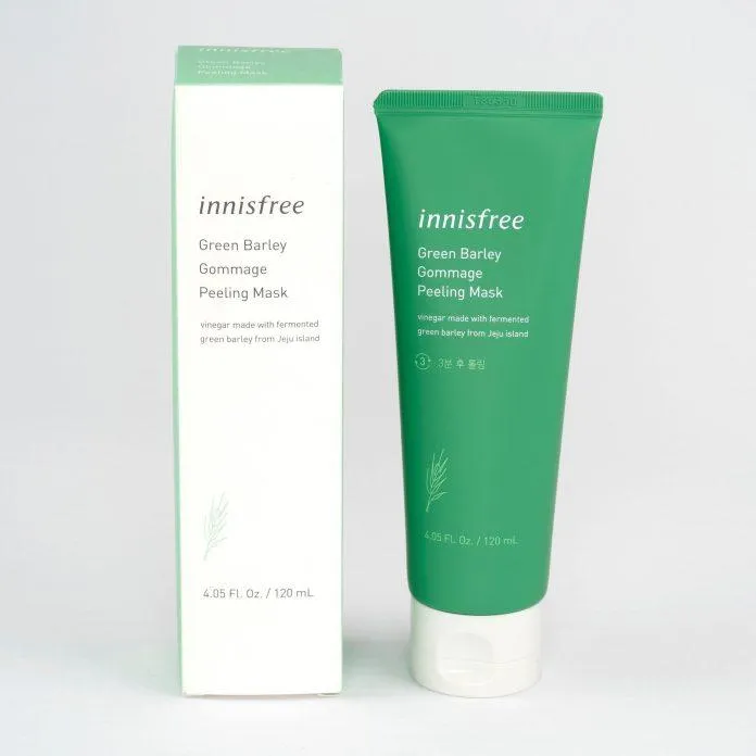 Mặt nạ tẩy da chết Innisfree Green Barley Gommage Peeling Mask