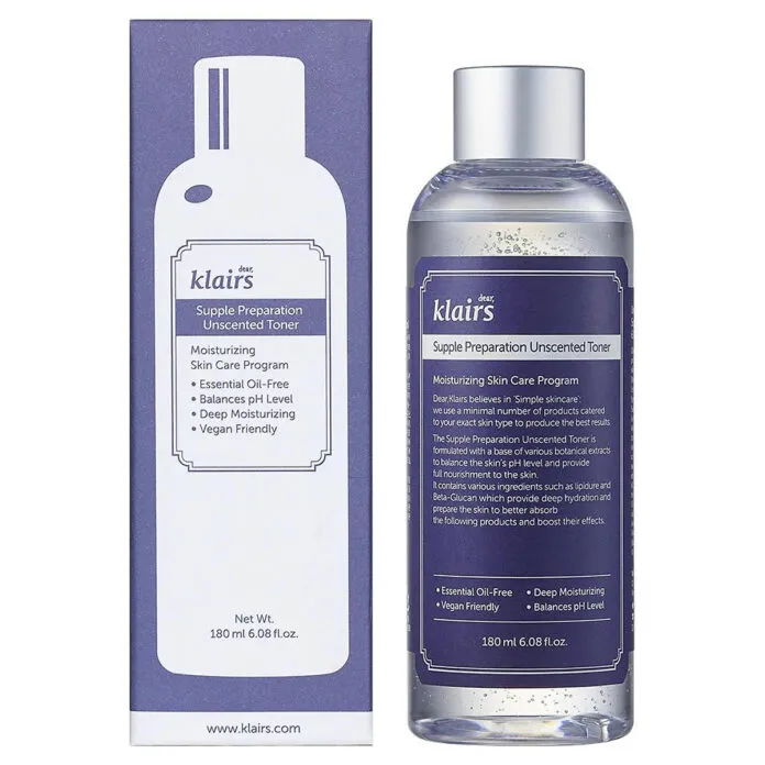 Dear, Klairs Supple Preparation Unscented Toner