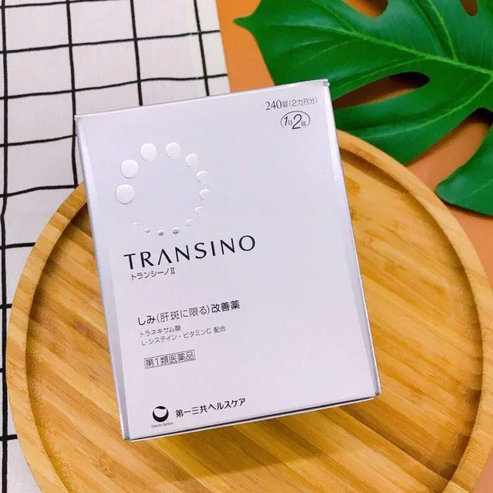 Viên uống trắng da, trị nám Transino Whitening (ảnh: internet)