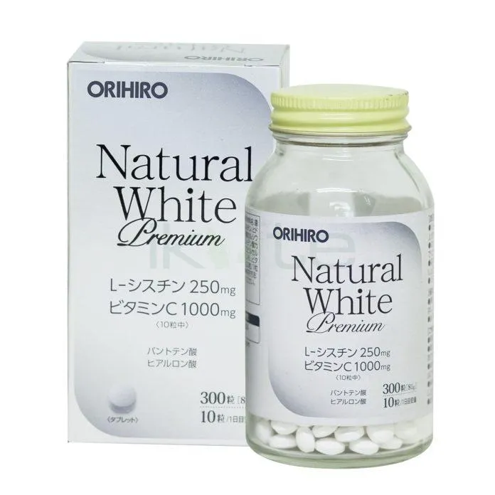 Viên uống trắng da Natural White Premium ORIHIRO