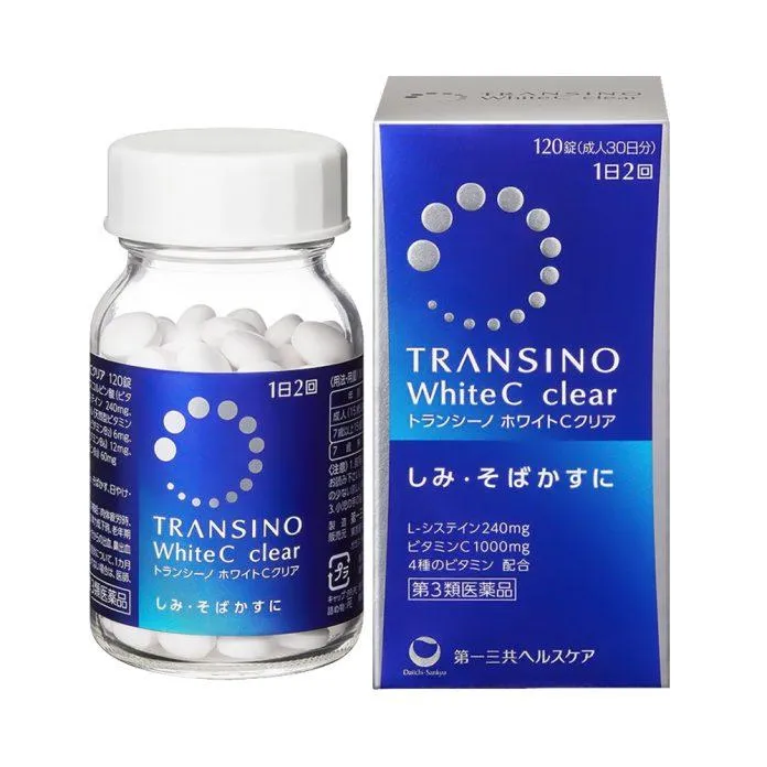 Viên uống trắng da Transino White C Clear