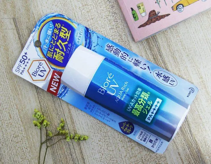 Kem chống nắng Biore UV Aqua Rich Watery Gel dưỡng ẩm sâu và chống thấm nước hiệu quả (nguồn: internet)