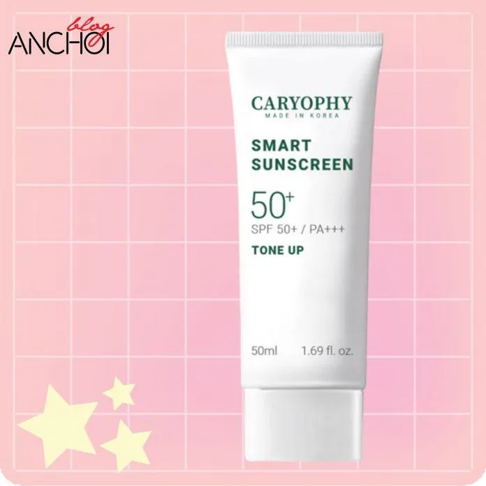 Kem chống nắng Caryophy Smart Sunscreen Tone Up hiệu chỉnh sắc tố da tự nhiên cho mọi làn da ( Nguồn: Blogphunu.edu.vn)