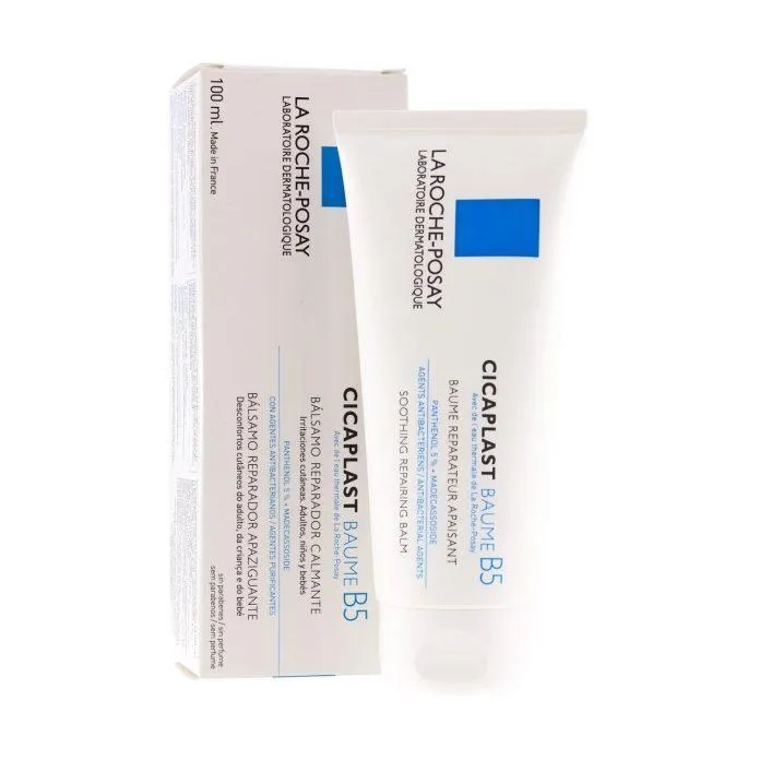 Kem dưỡng ẩm phục hồi da mụn La Roche-Posay Cicaplast Baume B5 Soothing Repairing Balm. (ảnh: internet)