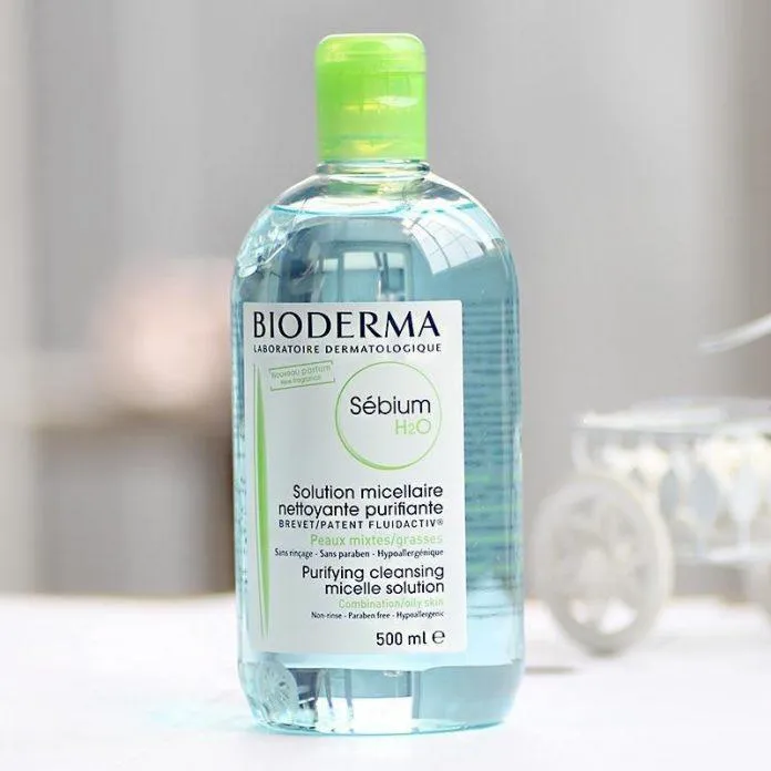 Micellar Bioderma Sebium H2O chính là nước tẩy trang quốc dân (Nguồn: Internet)