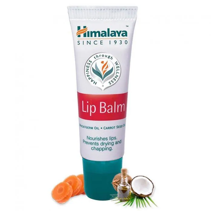 Son dưỡng Himalaya Herbals Lip Balm có bảng thành phần cực hịn (Nguồn: Internet)