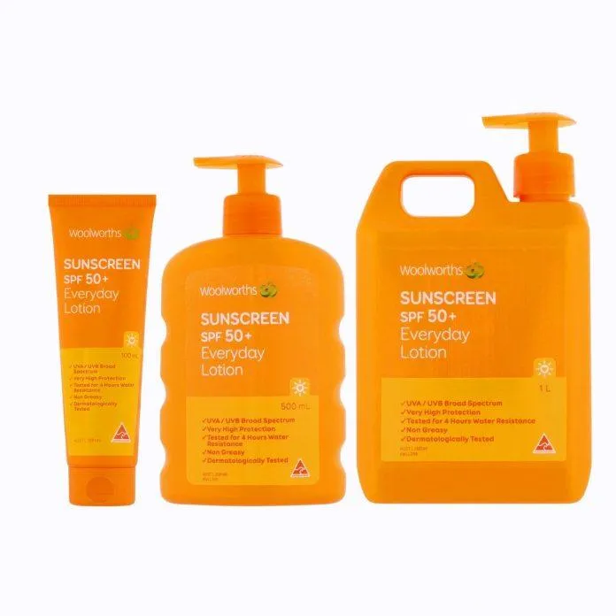 Kem chống nắng Woolworths Everyday Sunscreen SPF50+