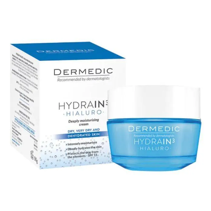 Kem chống nắng Dermedic Hydrain3 Hialuro Deeply Moisturizing Cream (Nguồn: Internet)